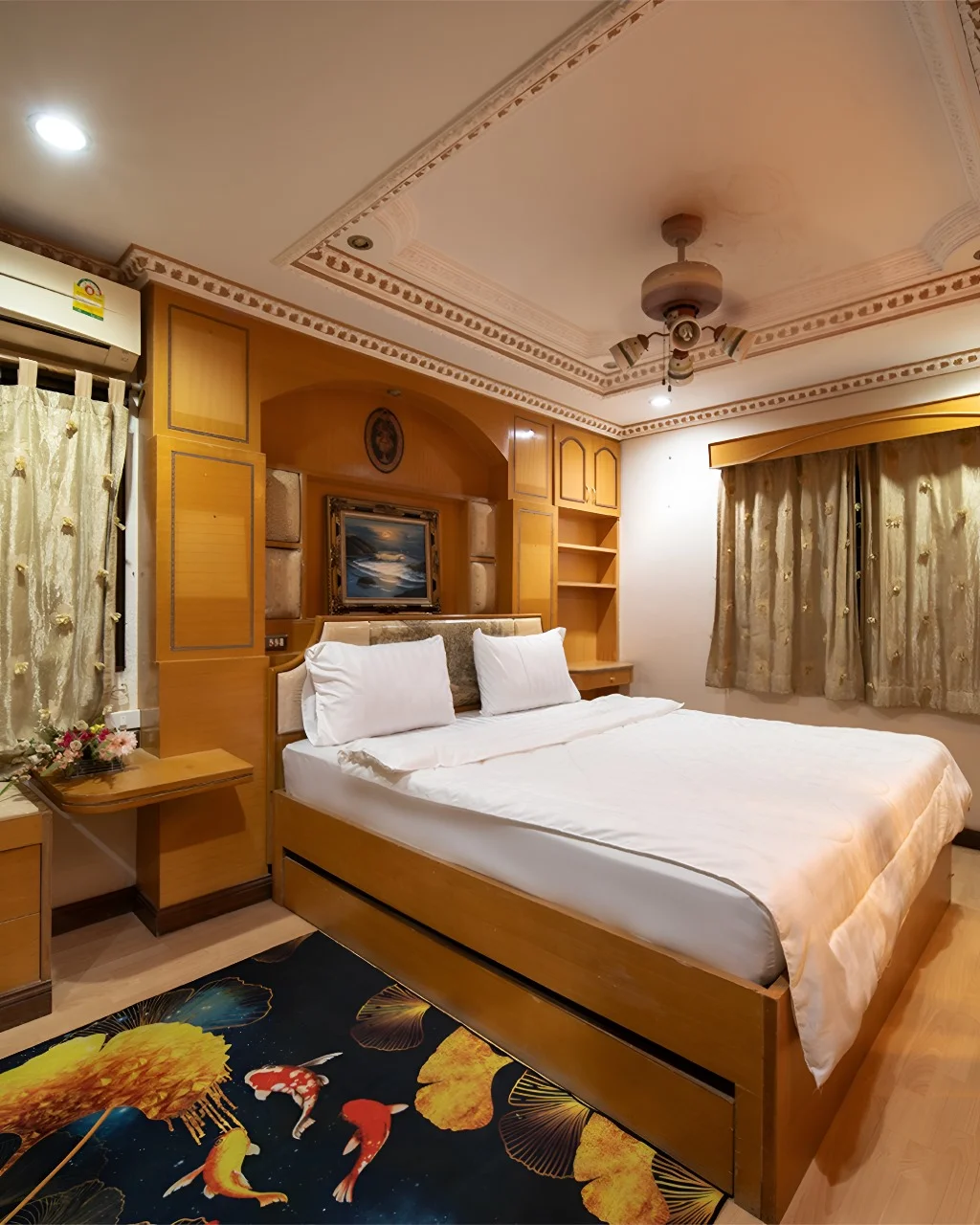 6 AC Bedrooms